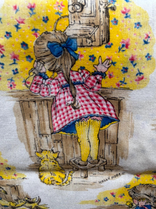 Vintage Holly Hobbie Fabric – Cottagecore Cotton Fabric