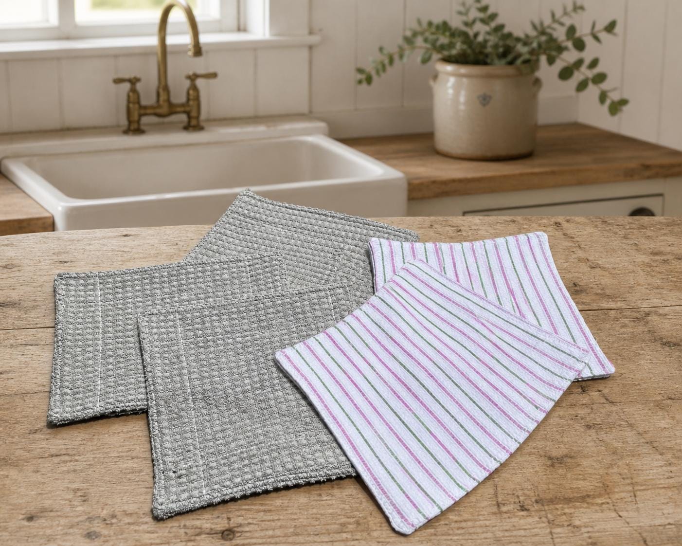 Upcycled Cotton Kitchen Cloths