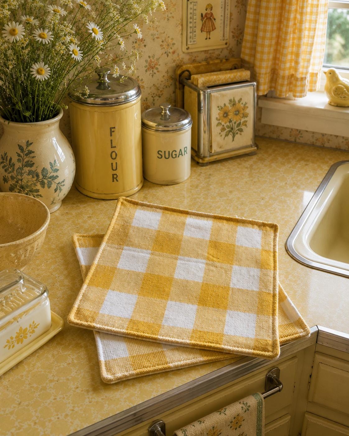 Upcycled Cotton Kitchen Cloths