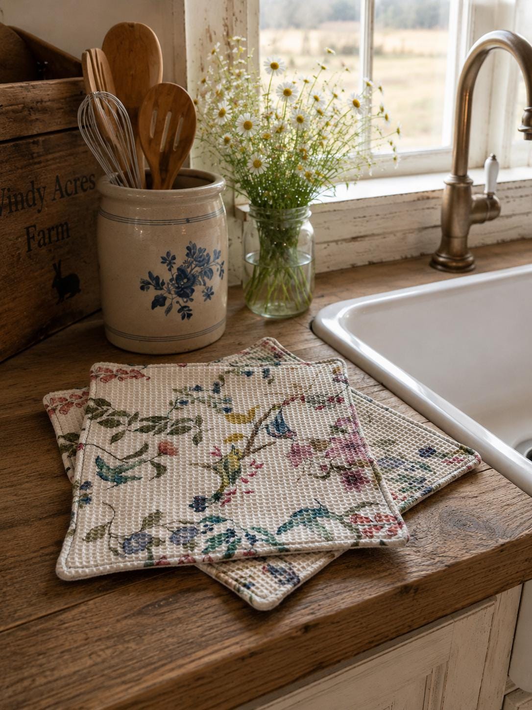 Upcycled Cotton Kitchen Cloths